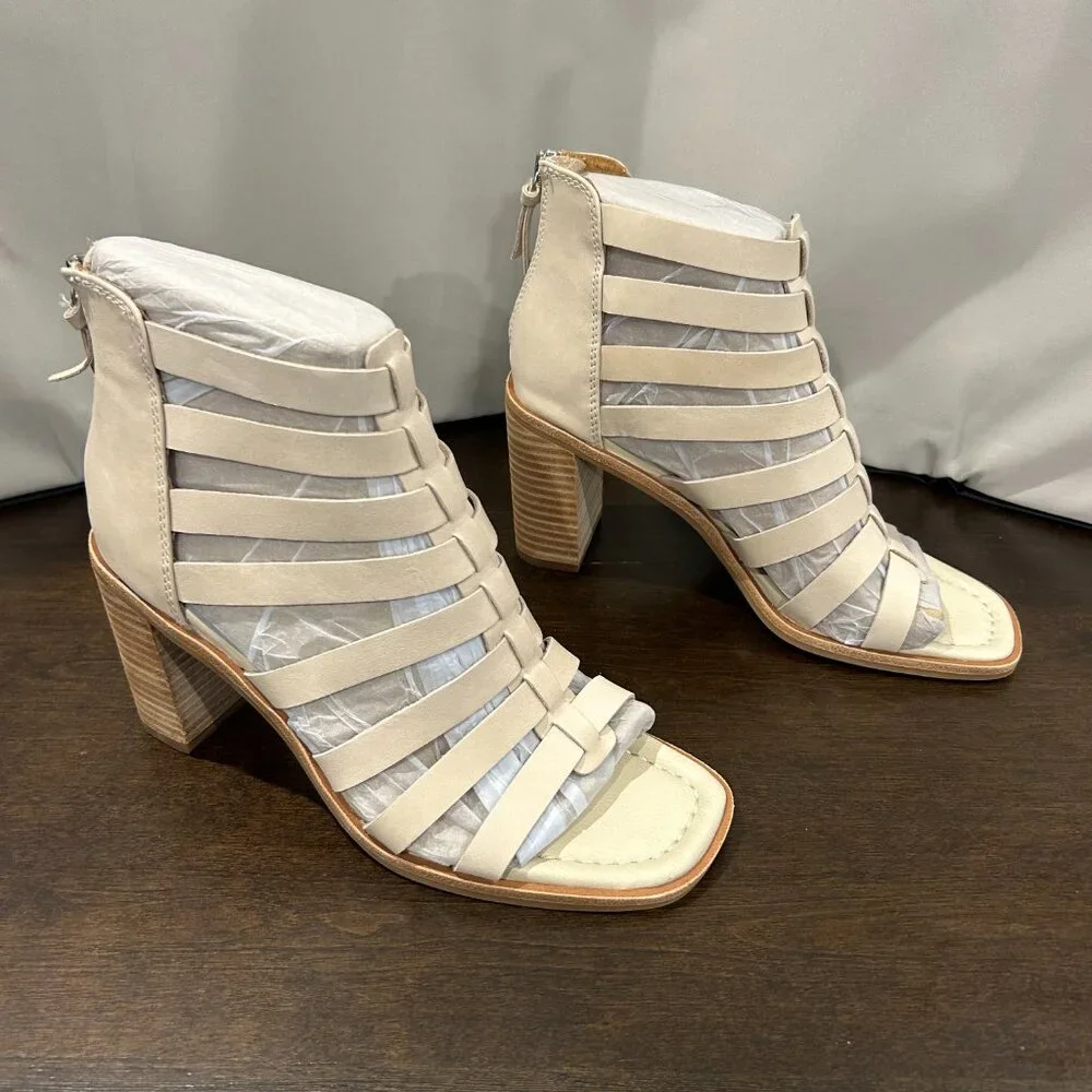 Sofft NWB Stratford Heeled Sandal, Tan‎ 7
